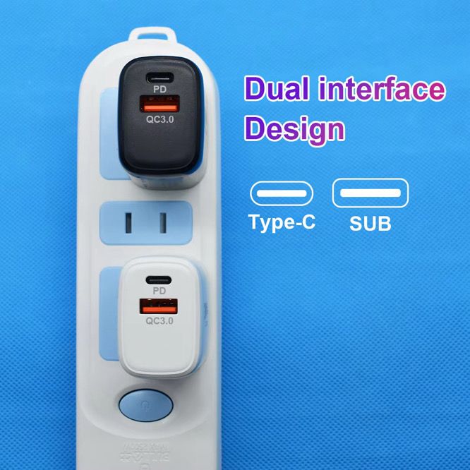 Powe Adapter USB A and C
